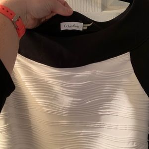 Black and white shift dress - Calvin Klein